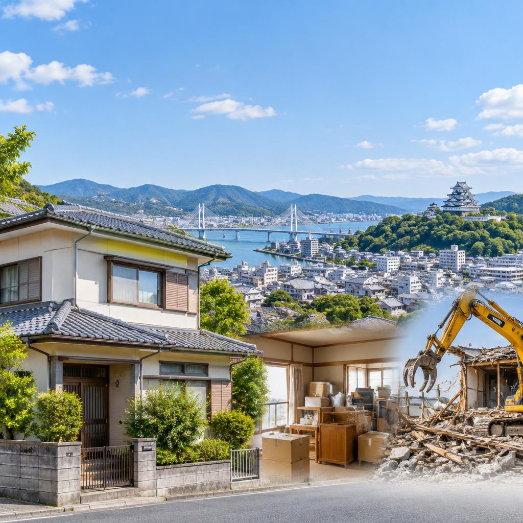 福山市の中古住宅、売るなら今の価値を知ることから。片付け・解体まで、地域密着のプロが一括サポート